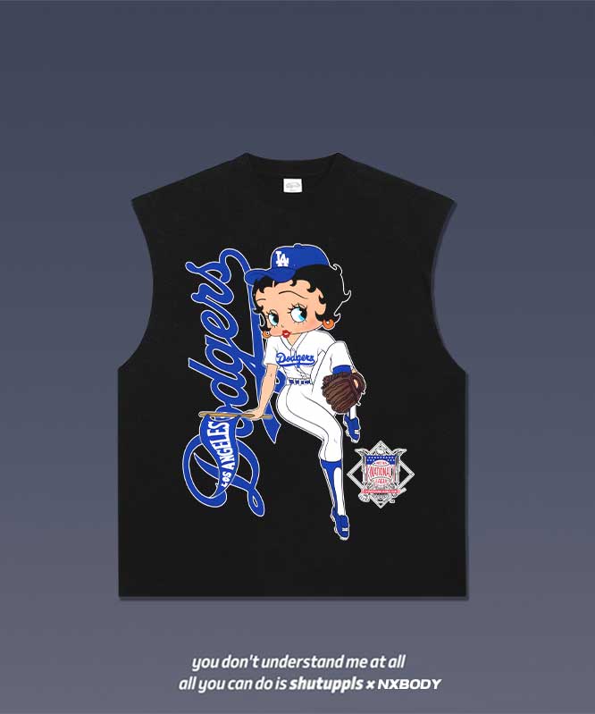 BETTY BOOP x DODGERS TANK 1.0