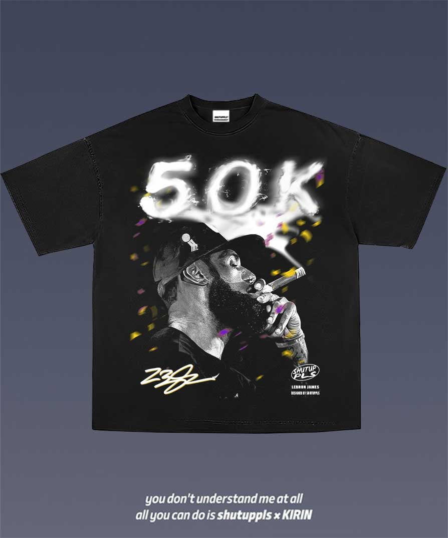 LEBRON JAMES 50K TEE 10.51