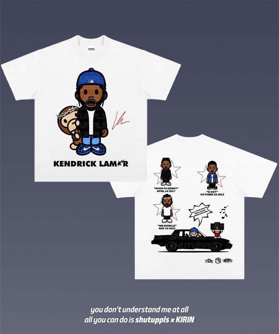 SHUTUPPLS KENDRICK LAMAR GNX TEE 4.35