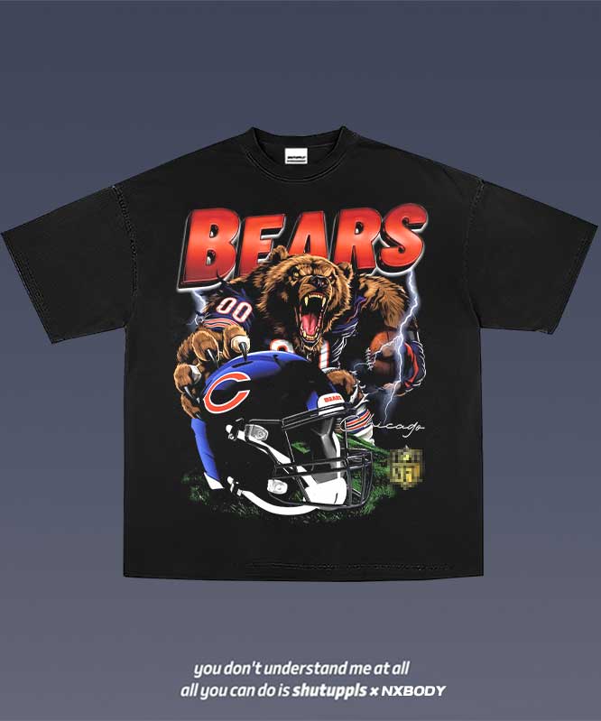 SHUTUPPLS CHICAGO BEARS TEE 1.3