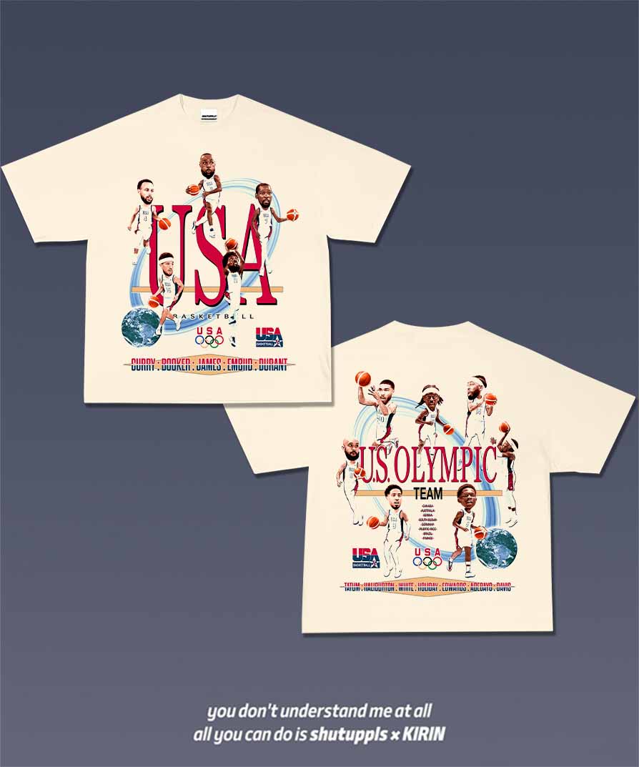 2024 USA DREAM TEAM VINTAGE TEE 2.2