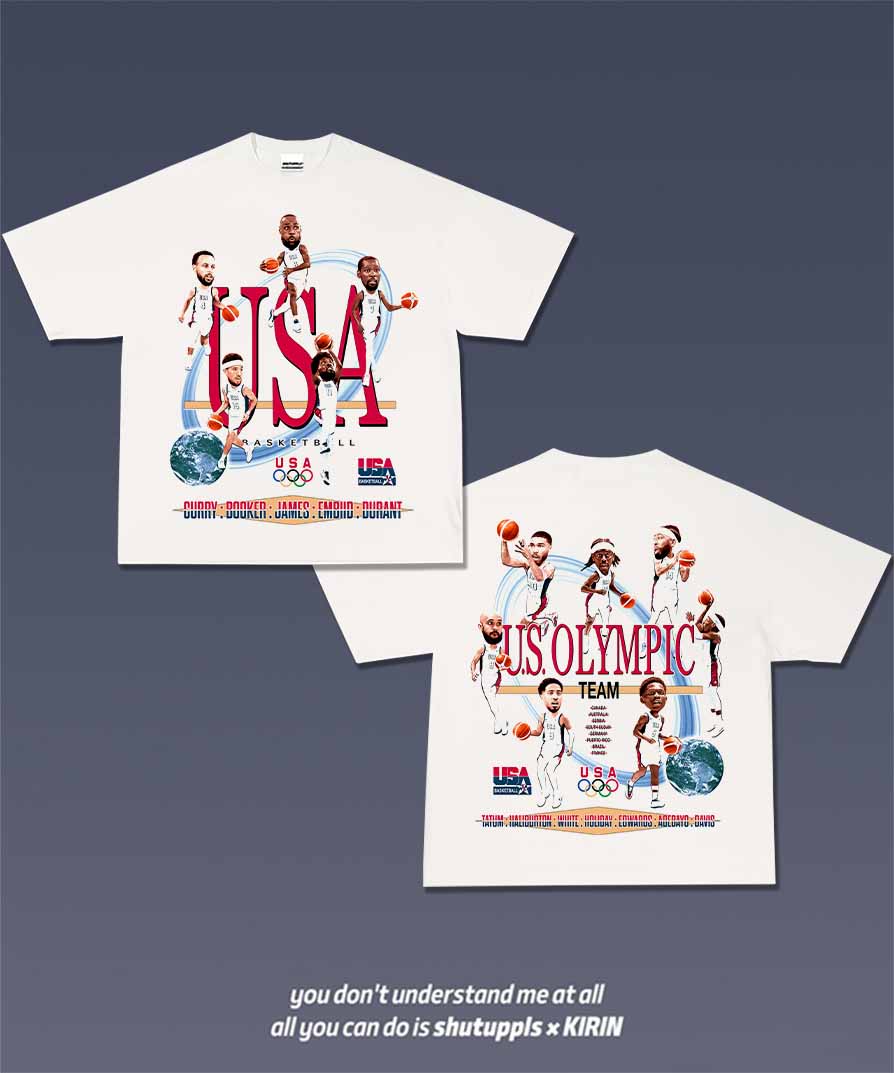 2024 USA DREAM TEAM VINTAGE TEE 2.2