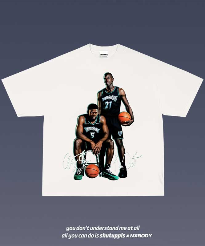 ANTHONY EDWARDS / KEVIN GARNETT TEE 1.0