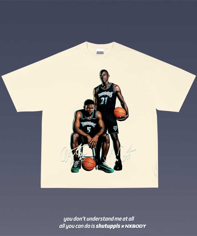 ANTHONY EDWARDS / KEVIN GARNETT TEE 1.0