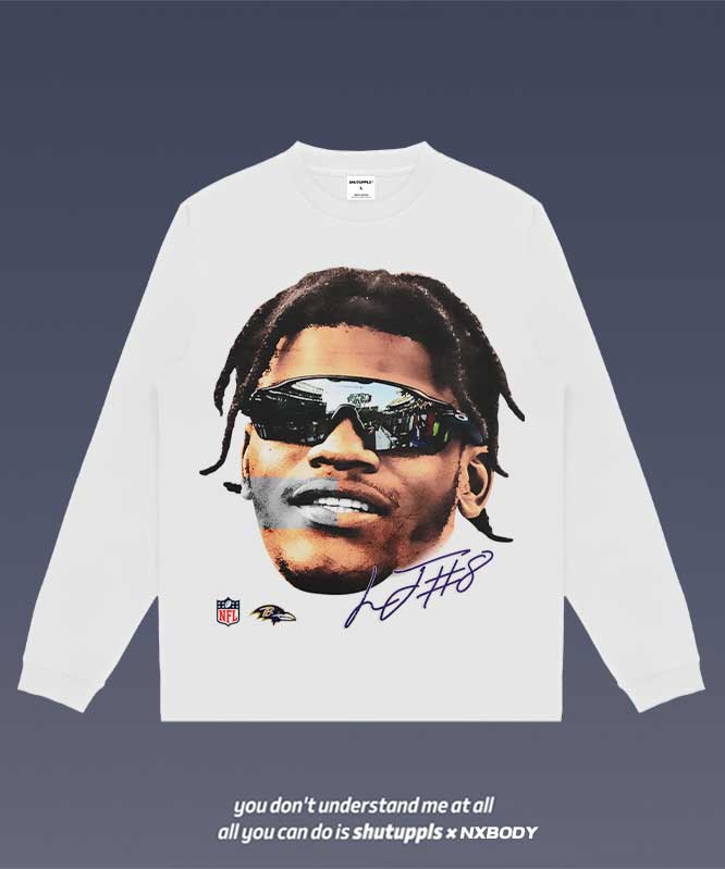 LAMAR JACKSON LONG SLEEVES 1.0