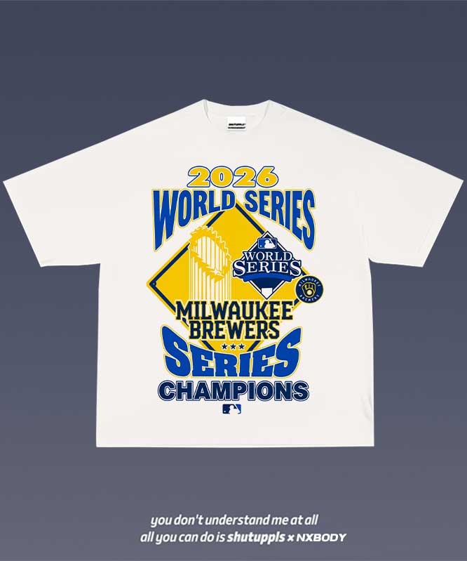 MILWAUKEE BREWERS GRAPHIC TEE 1.0