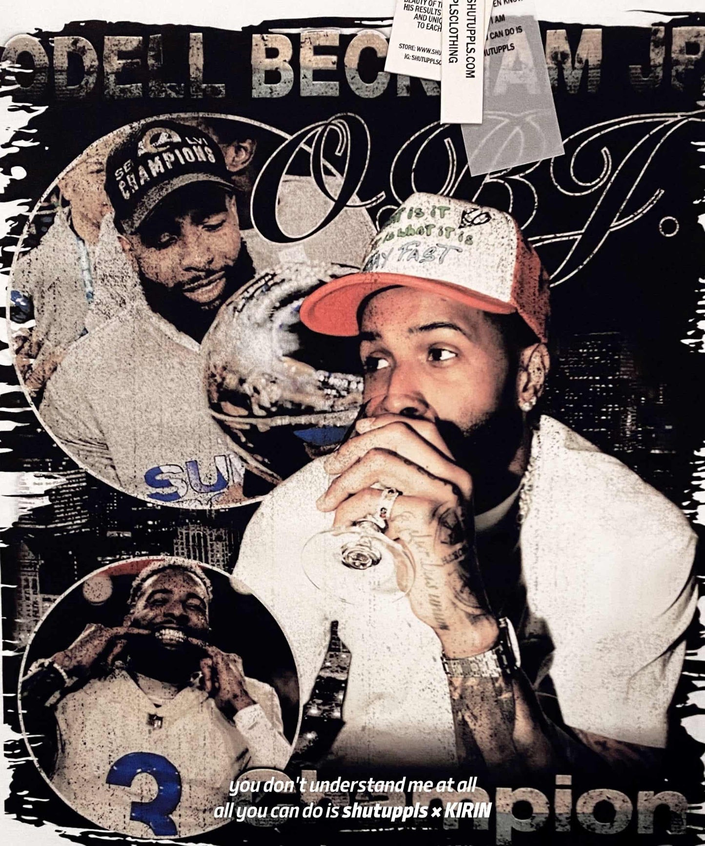 SHUTUPPLS NFL/Odell Beckham Jr/OBJ 1.2