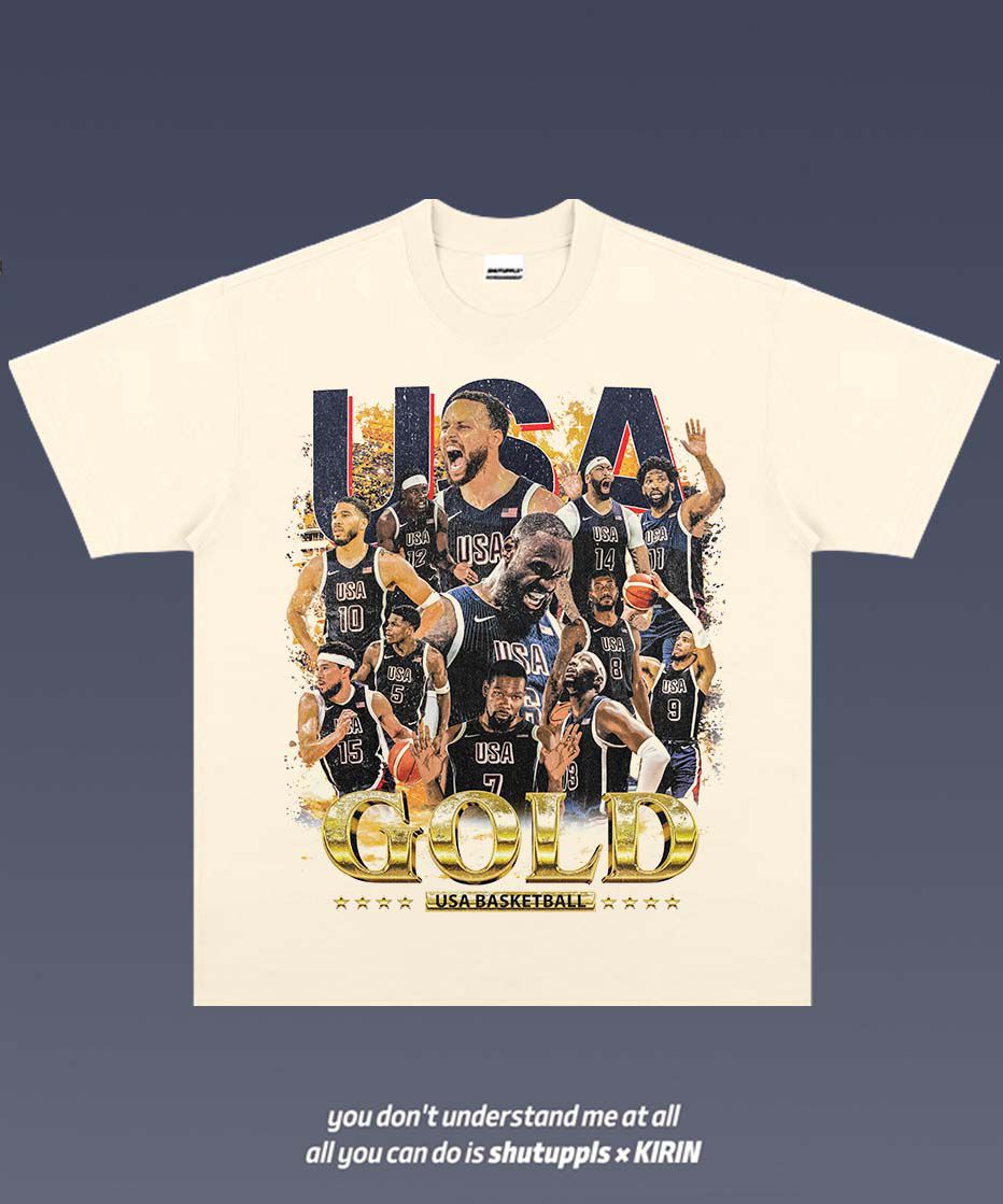 2024 USA DREAM TEAM VINTAGE TEE 2.0
