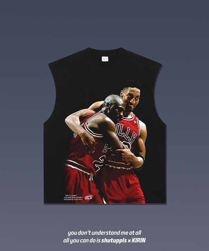 THE FLU GAME JORDAN/PIPPEN TANK 1.0