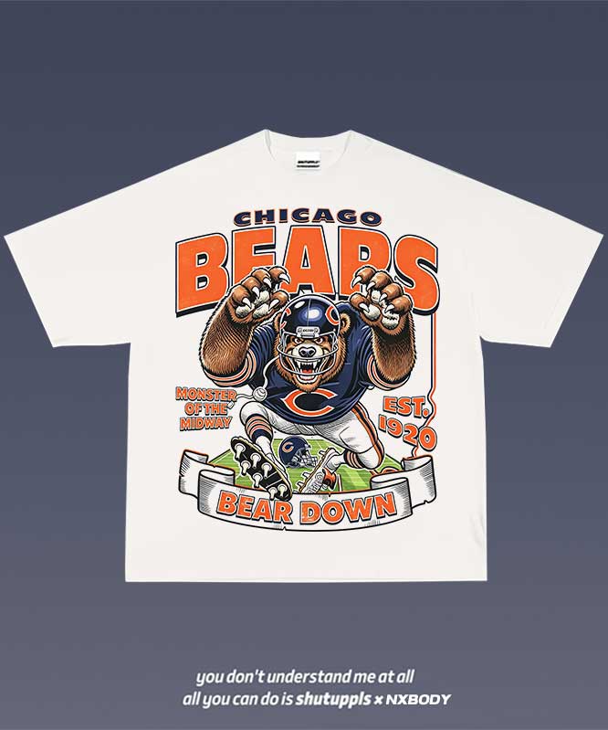 CHICAGO BEARS GRAPHIC TEE 1.4