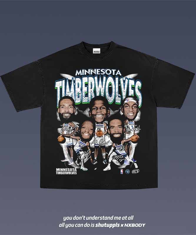SHUTUPPLS TIMBERWOLVES TEE 1.0