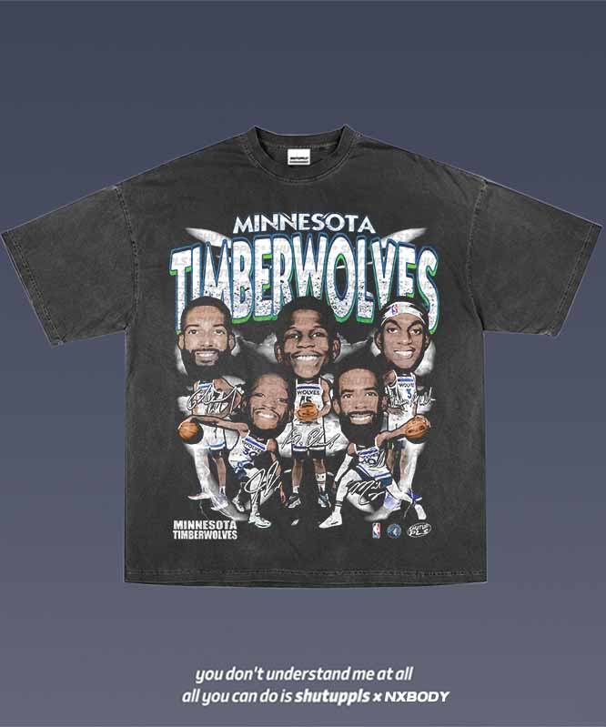 SHUTUPPLS TIMBERWOLVES TEE 1.0