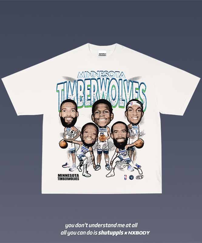 SHUTUPPLS TIMBERWOLVES TEE 1.0