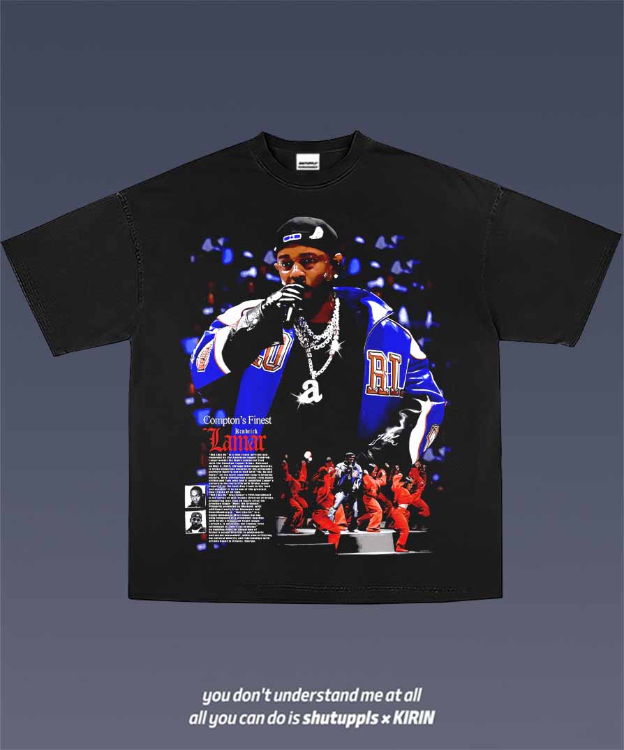 SHUTUPPLS KENDRICK LAMAR TEE 4.52