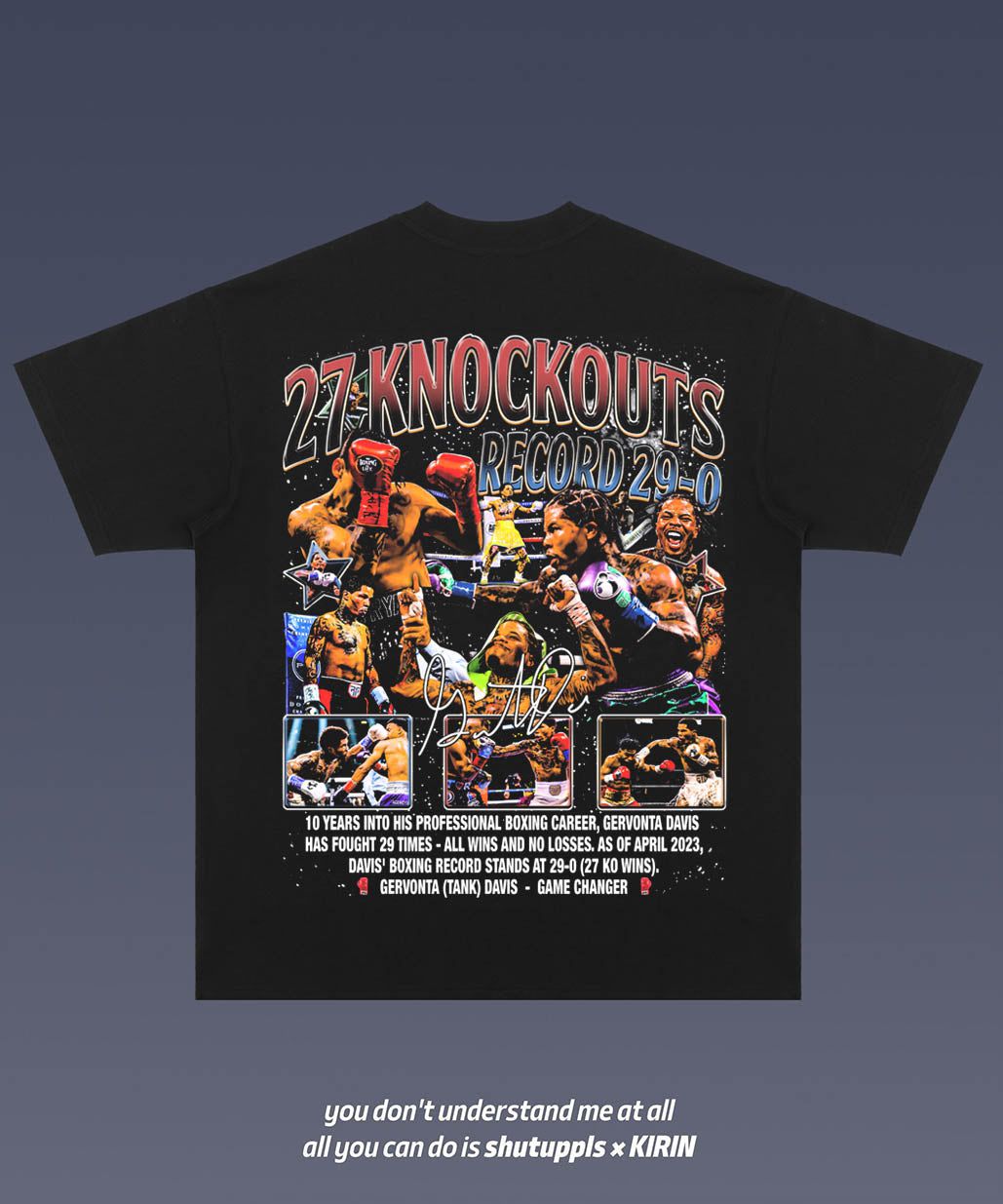 SHUTUPPLS TANK Gervonta Davis 3.1