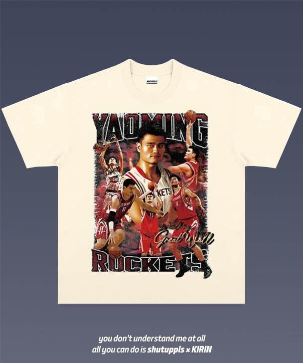 SHUTUPPLS YAO MING Houston Rockets