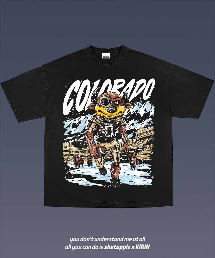 SHUTUPPLS colorado buffaloes TEE 1.0