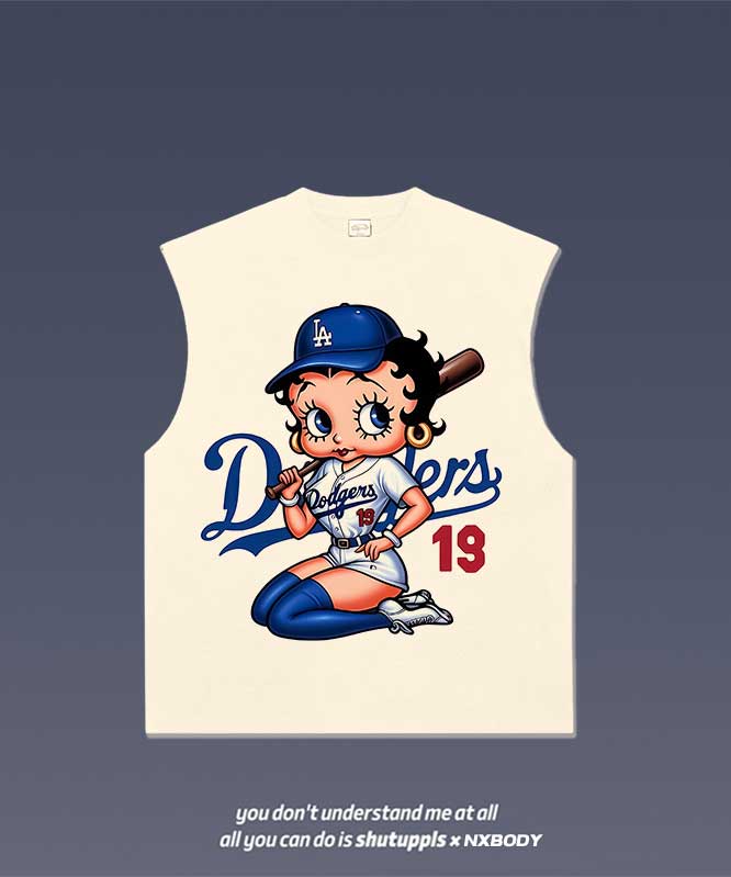 BETTY BOOP x DODGERS TANK 1.1