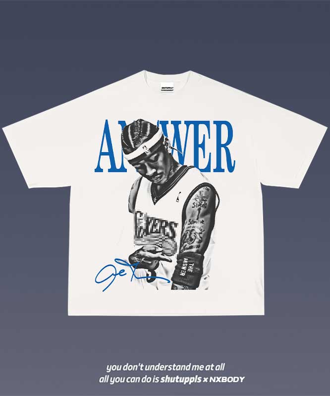 ALLEN IVERSON VINTAGE TEE 5.75