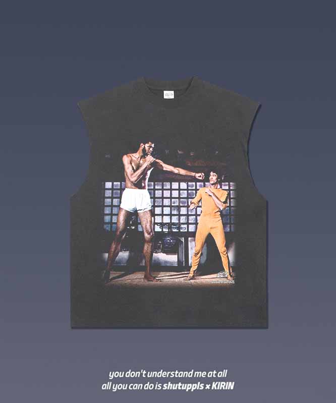 KAREEM JABBAR VS BRUCE LEE TANK 1.0