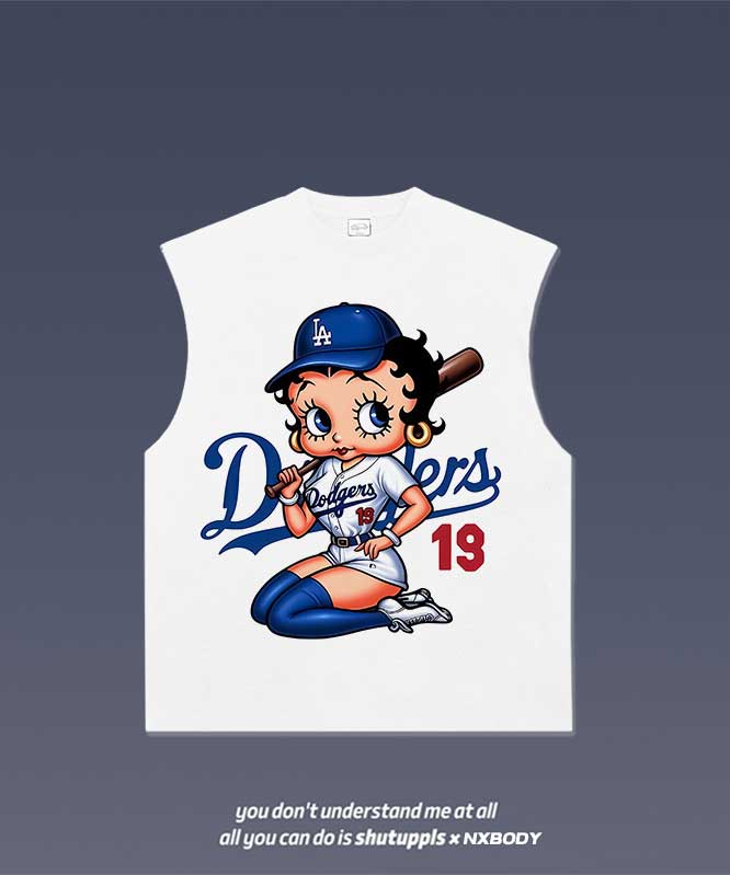 BETTY BOOP x DODGERS TANK 1.1