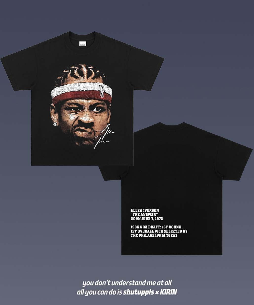 SHUTUPPLS ALLEN IVERSON MVP TEE 5.49