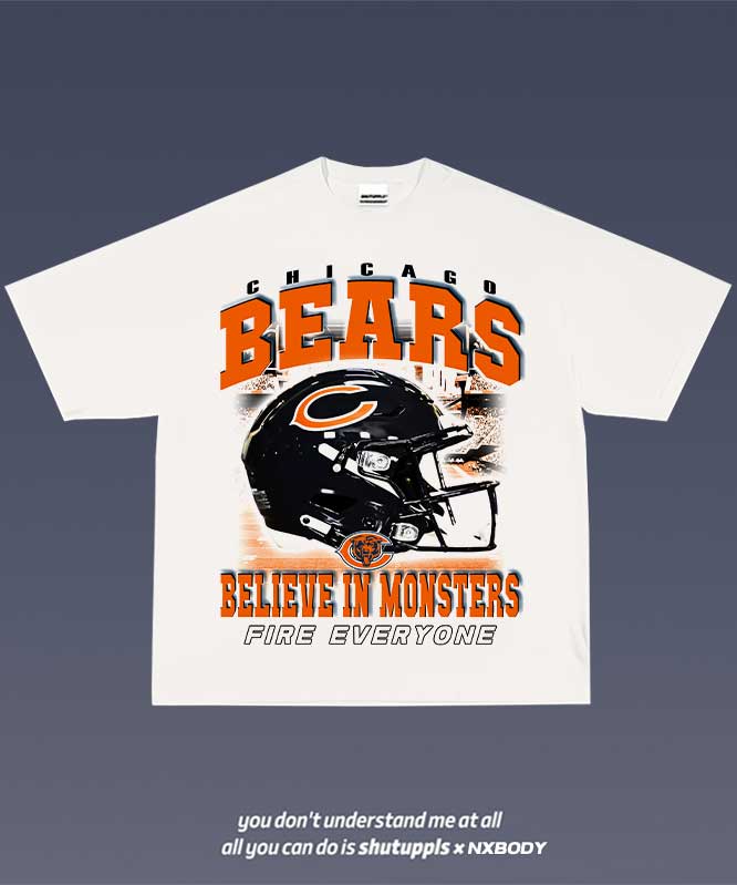 SHUTUPPLS CHICAGO BEARS TEE 1.2