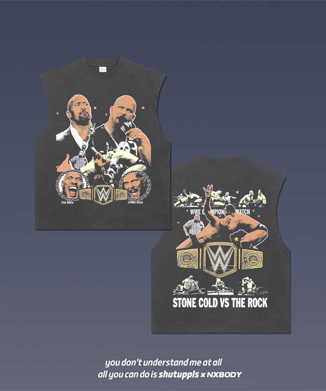 THE ROCK VS STONE COLD TANK 1.0