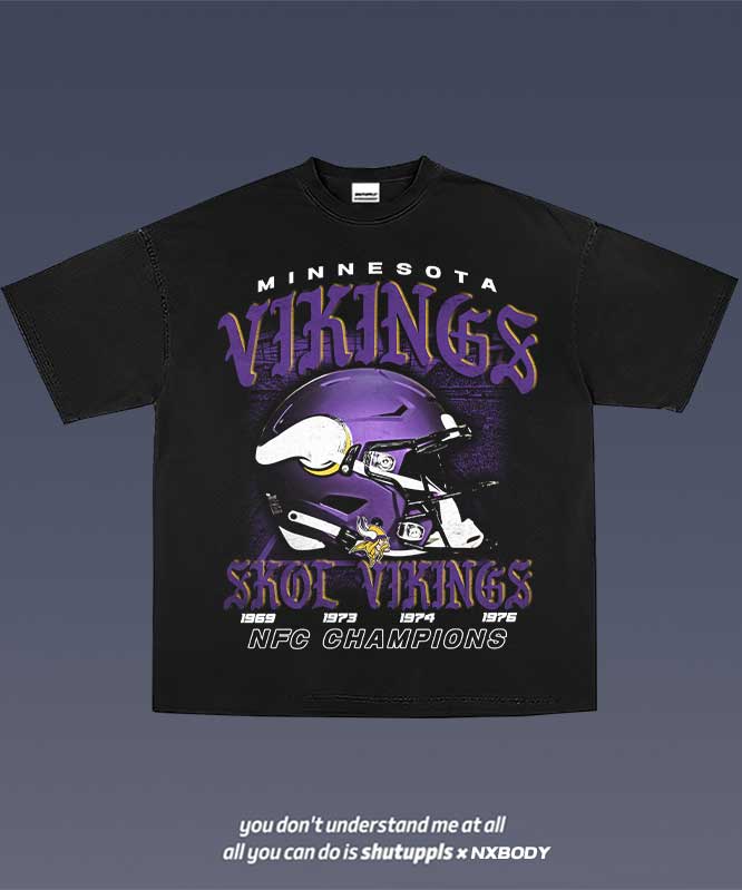 SHUTUPPLS VIKINGS TEE 1.1