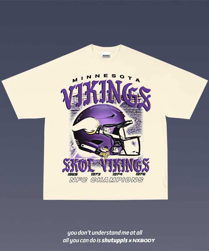 SHUTUPPLS VIKINGS TEE 1.1