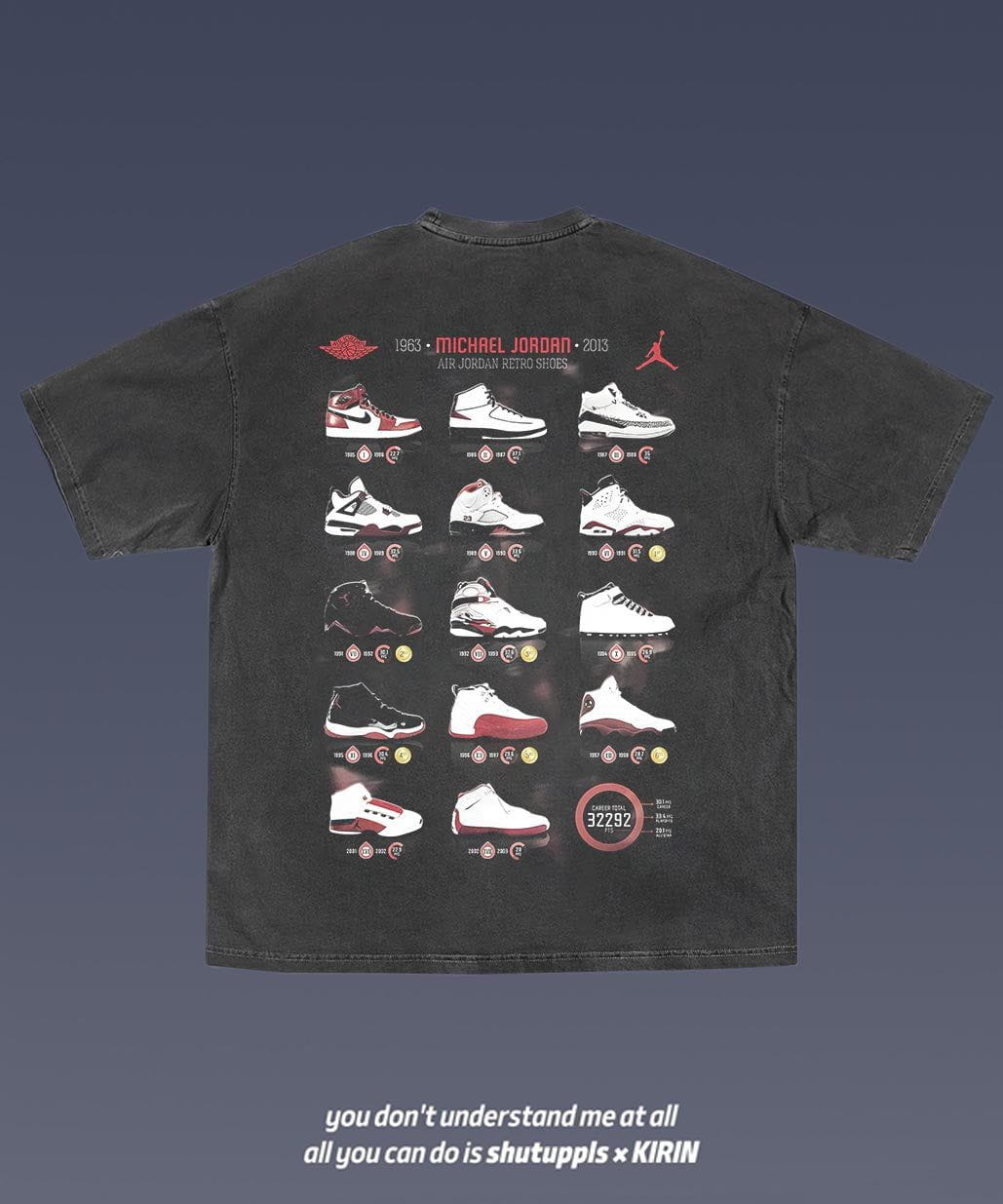 SHUTUPPLS MICHAEL JORDAN 12.38