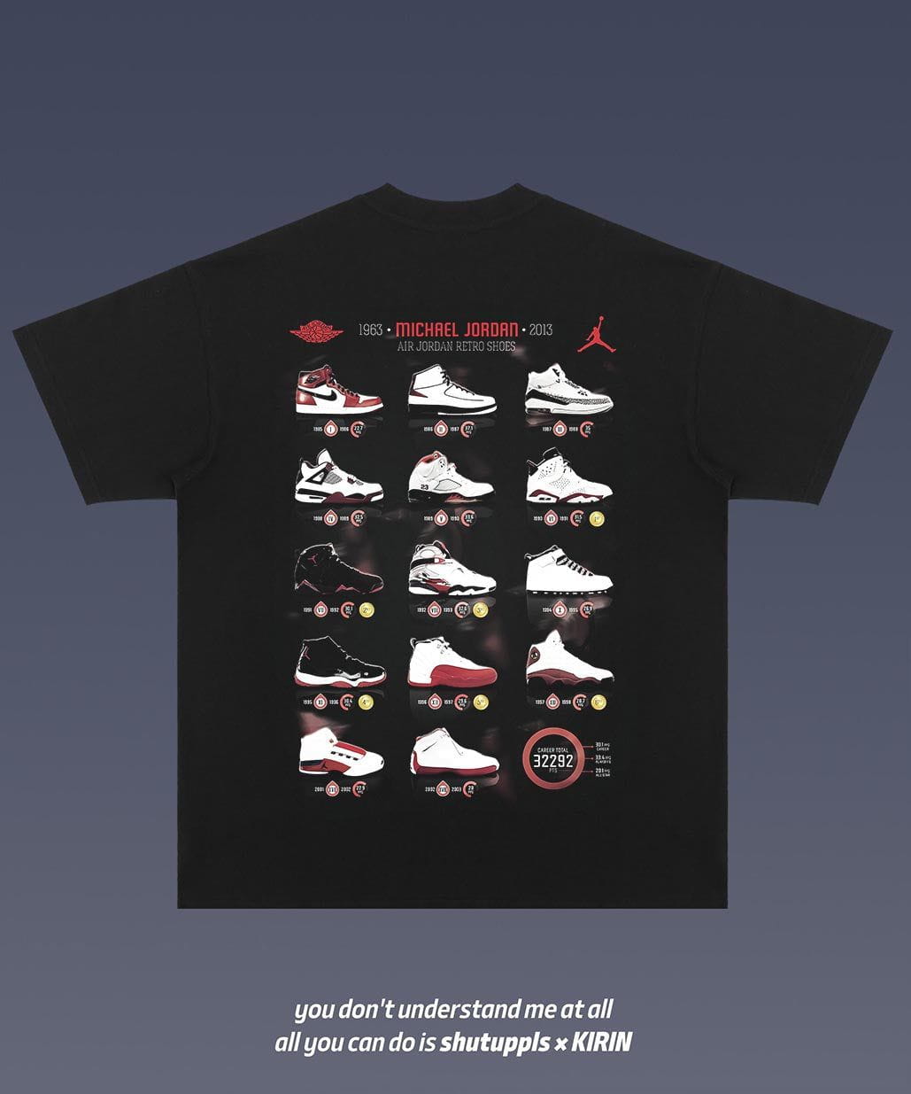 SHUTUPPLS MICHAEL JORDAN 12.38