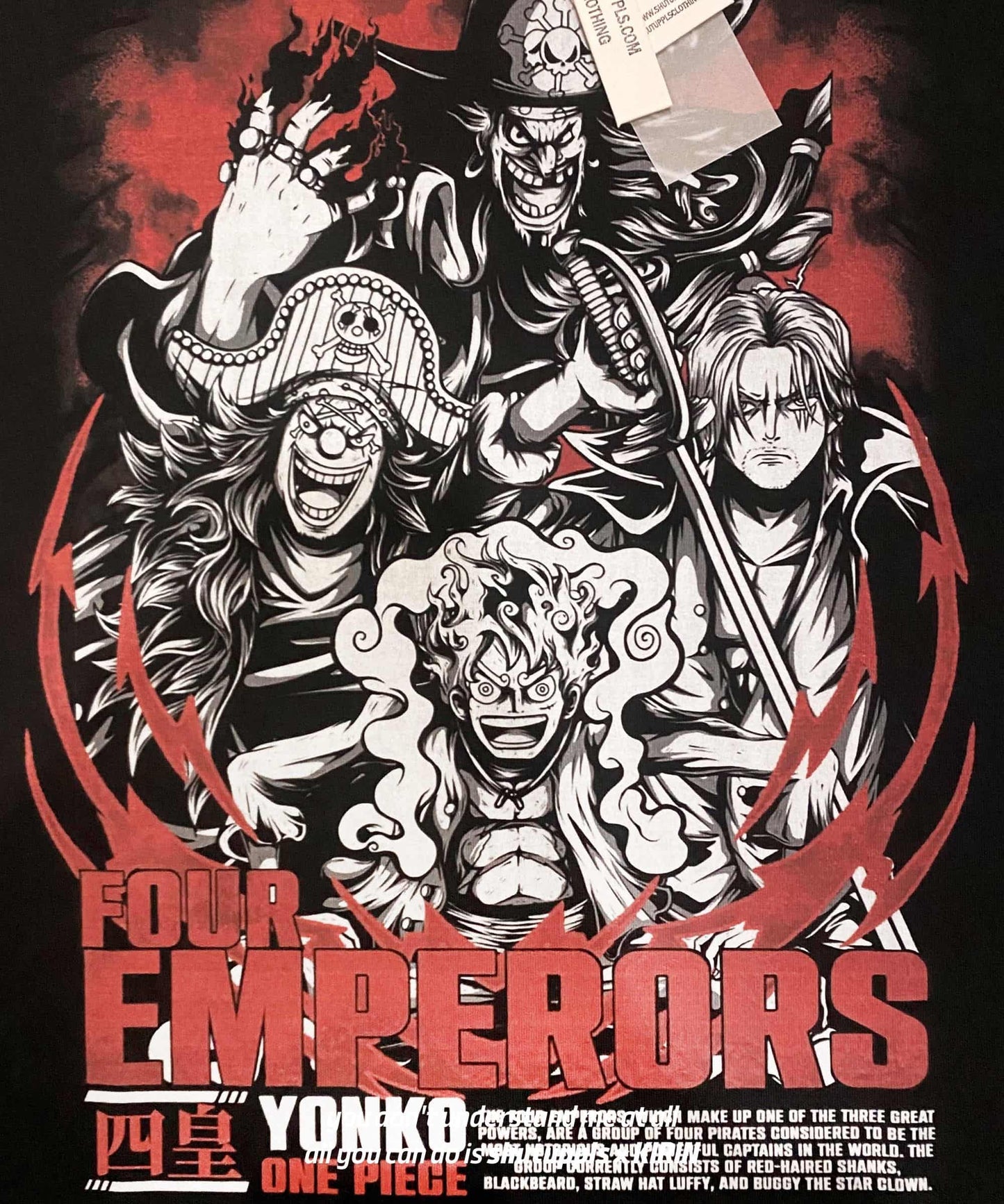 SHUTUPPLS ONE PIECE FOUR EMPERORS