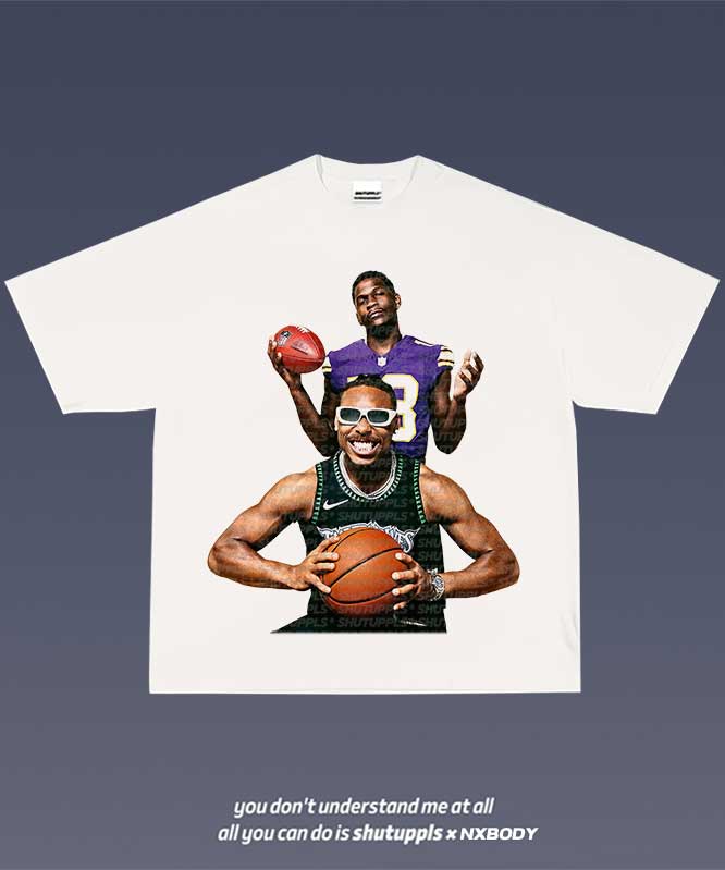 JUSTIN JEFFERSON/ ANTHONY EDWARDS TEE 1.0