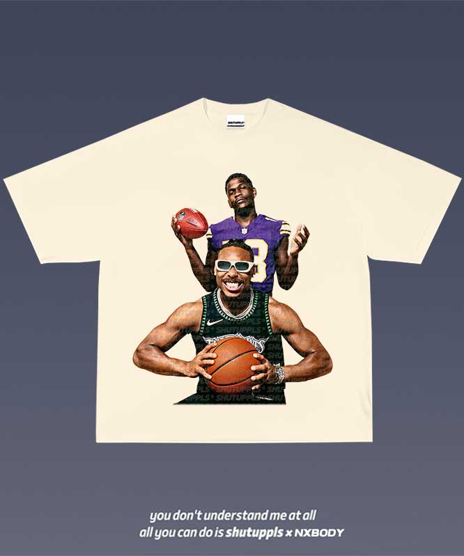 JUSTIN JEFFERSON/ ANTHONY EDWARDS TEE 1.0