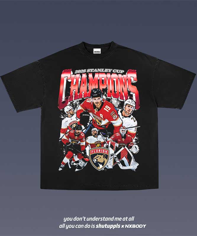 2025 STANLEY CUP CHAMPS PANTHERS TEE 1.0