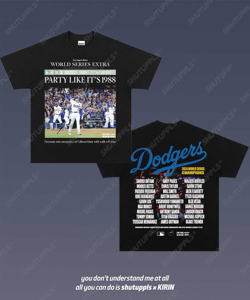 SHUTUPPLS 2024 WORLD SERIES CHAMPS TEE 1.1