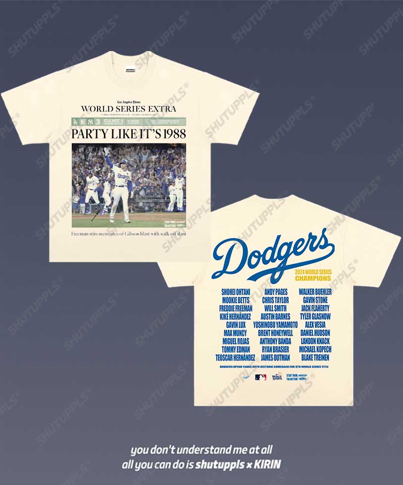 SHUTUPPLS 2024 WORLD SERIES CHAMPS TEE 1.1