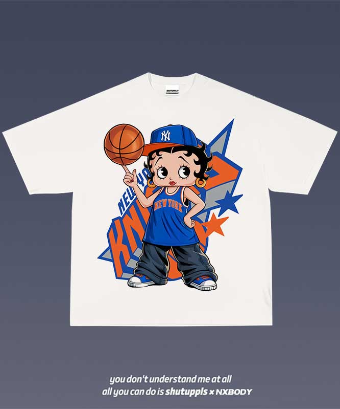 BETTY BOOP x KNICKS TEE 1.0