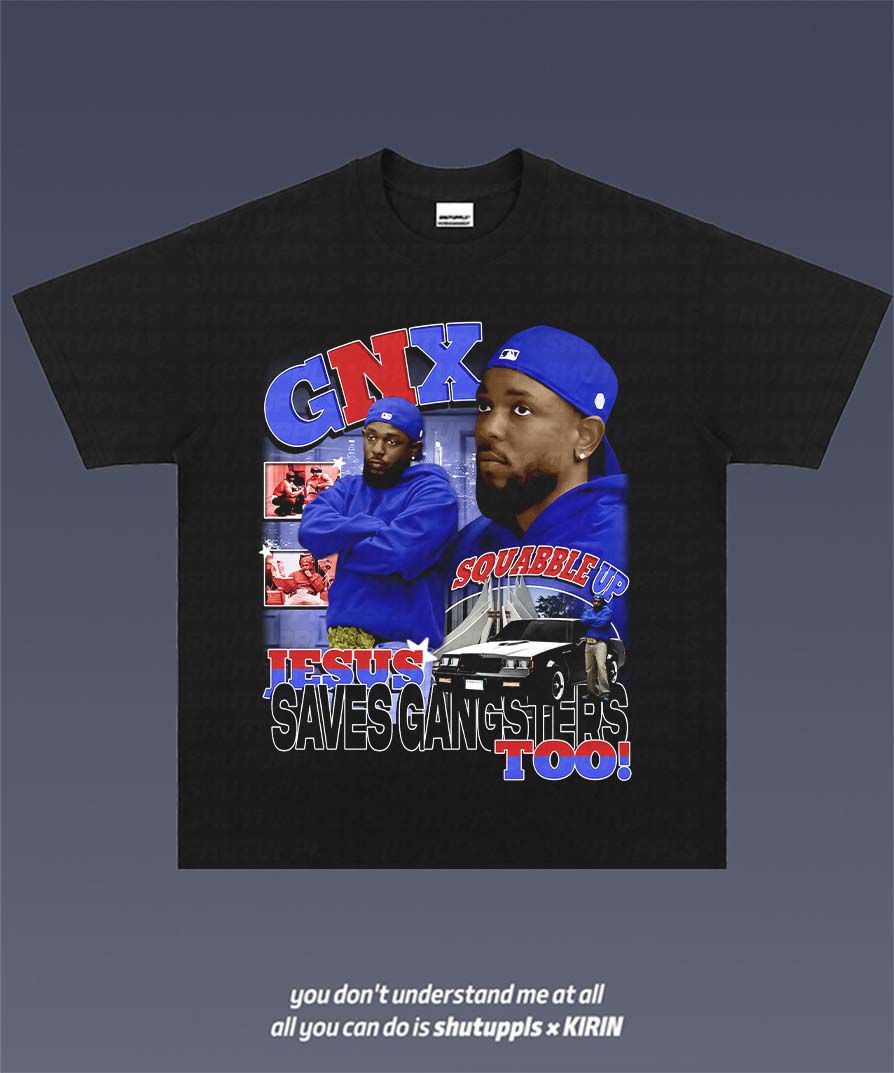 SHUTUPPLS KENDRICK LAMAR GNX TEE 4.36