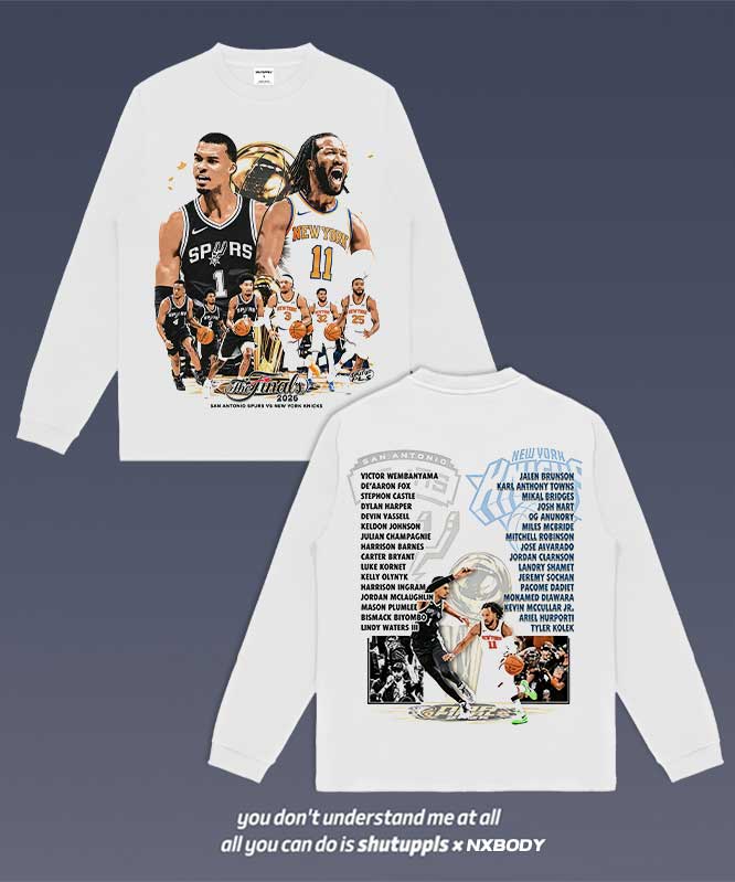 2026 SPURS VS KNICKS LONG SLEEVES 1.0