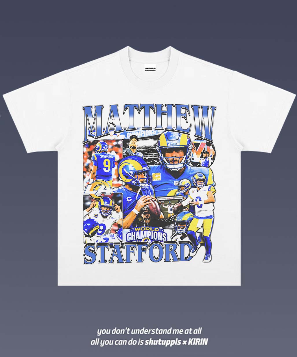 SHUTUPPLS MATTHEW STAFFORD 1.1