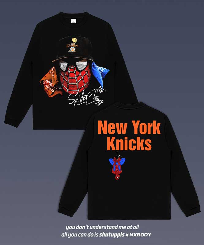 KNICKS X SPIDER MAN LONG SLEEVES 1.0