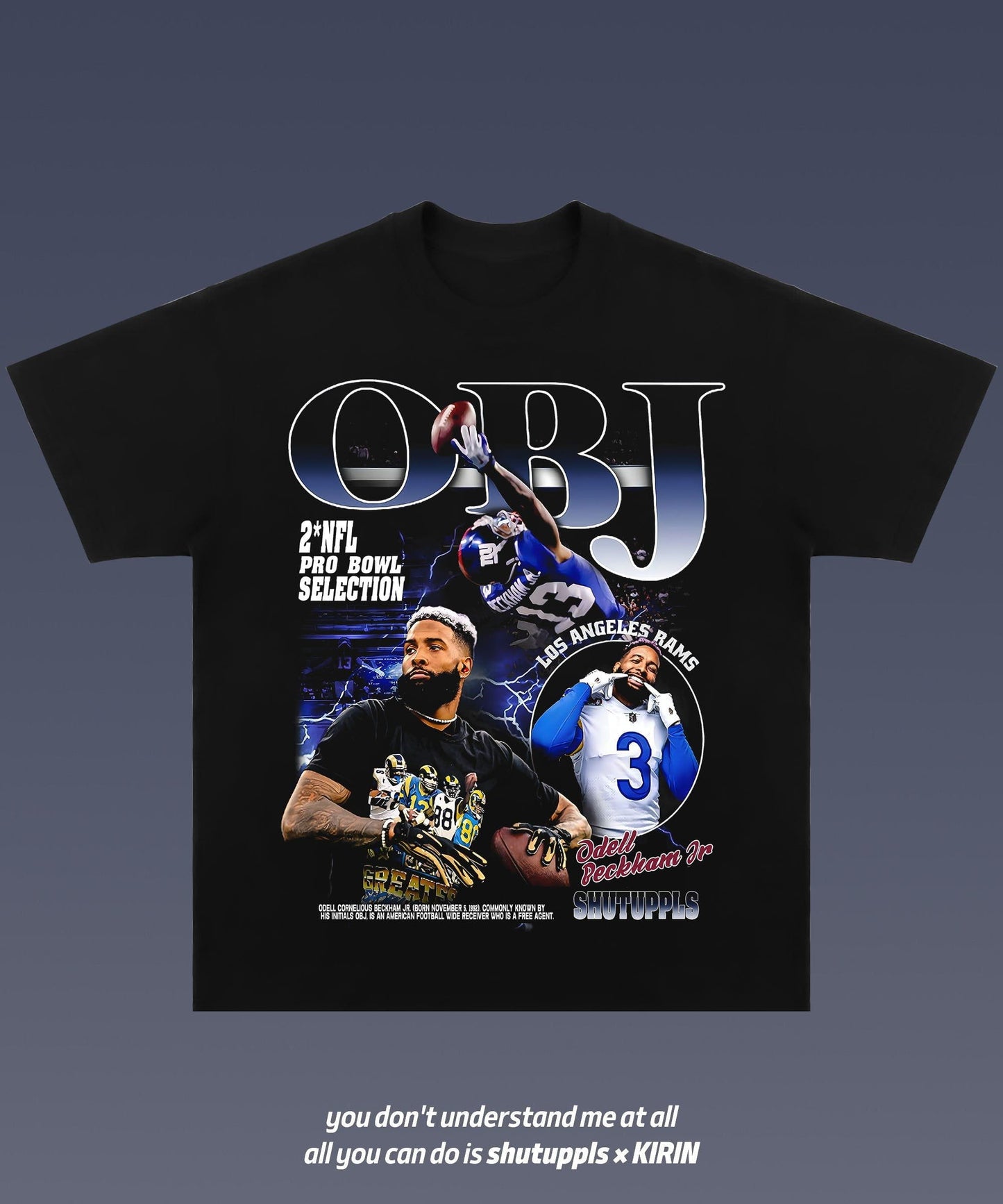 SHUTUPPLS NFL/Odell Beckham Jr/OBJ 1.3