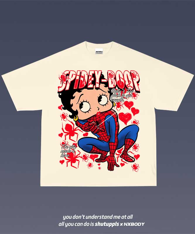 SPIDER BOOP GRAPHIC TEE 1.0