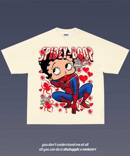 SPIDER BOOP GRAPHIC TEE 1.0