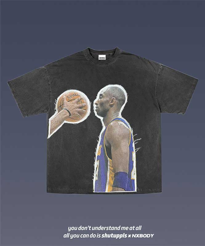 SHUTUPPLS KOBE FRAYED PATCH TEE