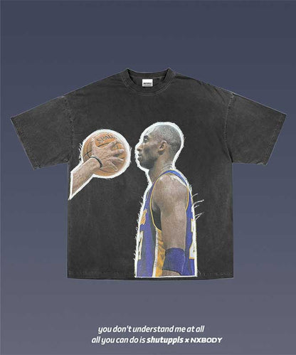 SHUTUPPLS KOBE FRAYED PATCH TEE