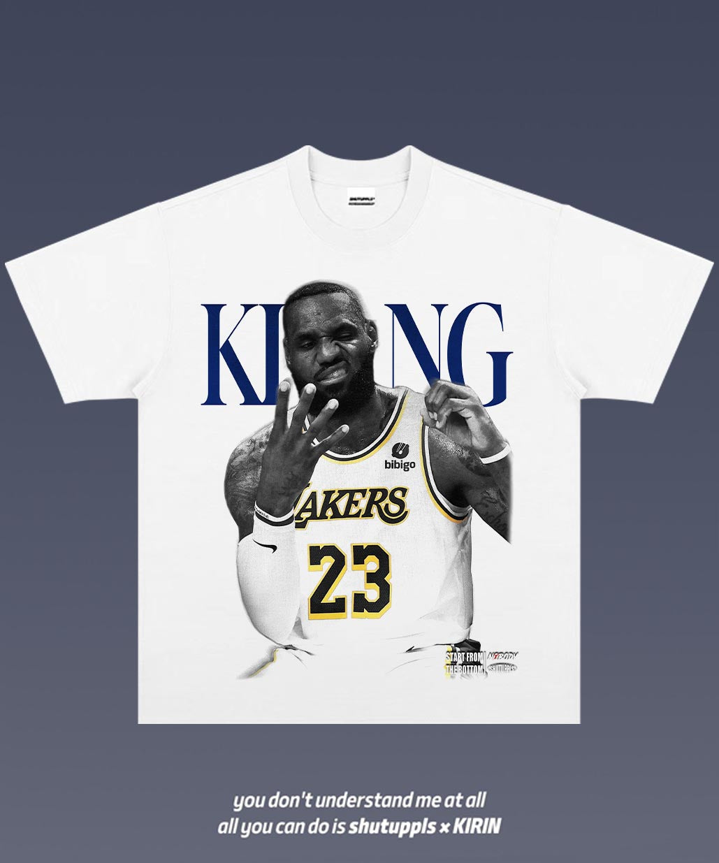 SHUTUPPLS LEBRON JAMES TEE 10.36