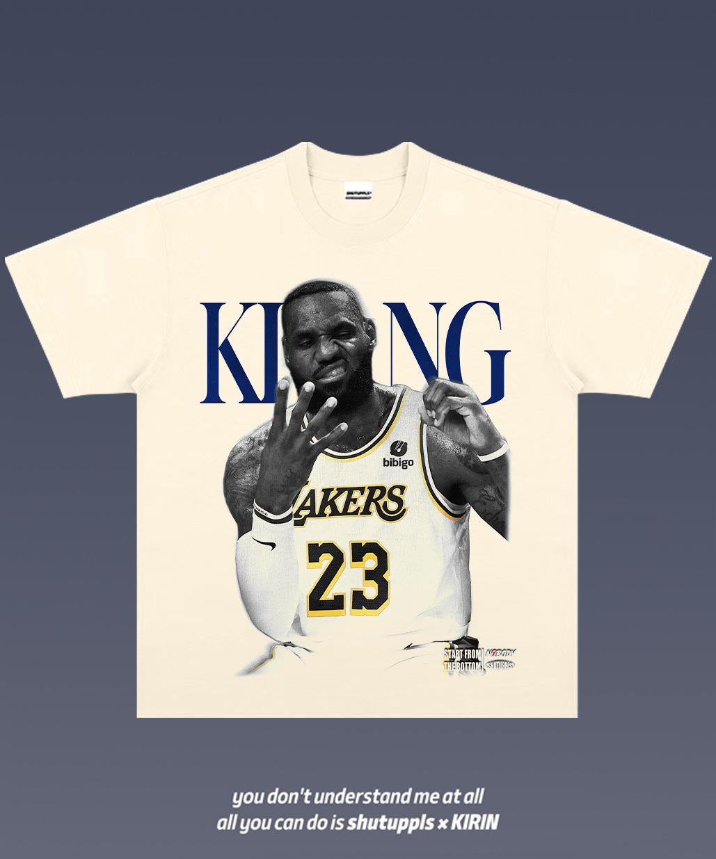 SHUTUPPLS LEBRON JAMES TEE 10.36